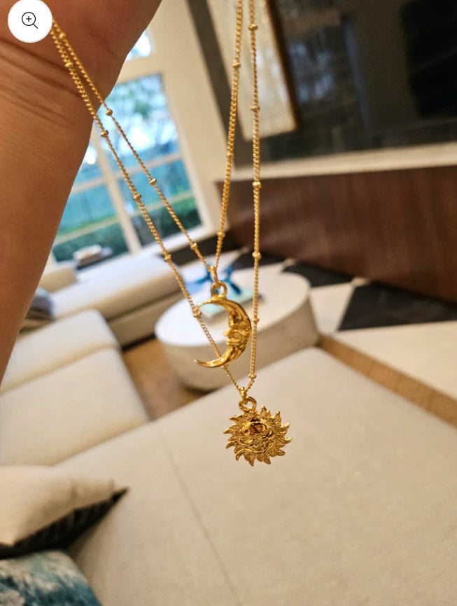 Set Cadenas Sol y Luna