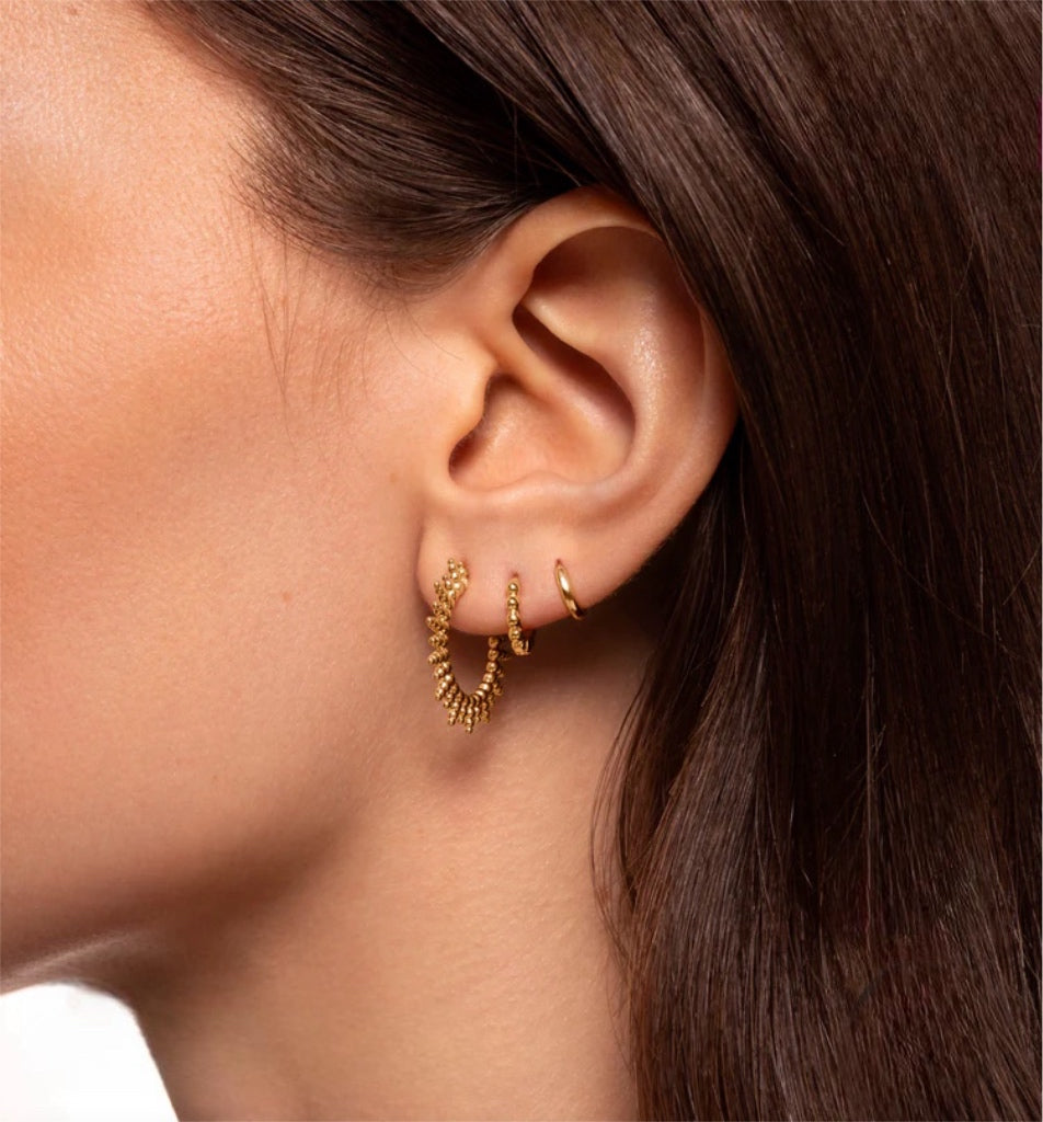 Aretes Sol de Guijarro