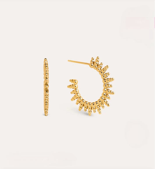 Aretes Sol de Guijarro