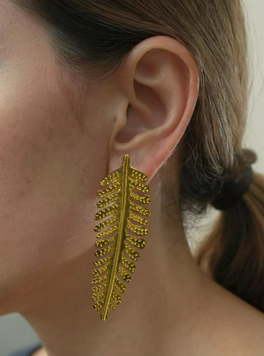 Aretes Helecho