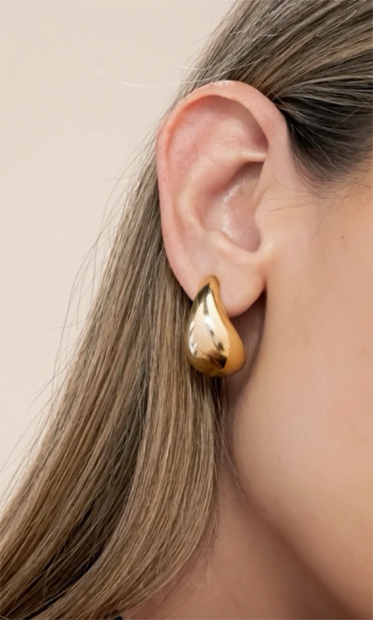 Aretes gota boheme