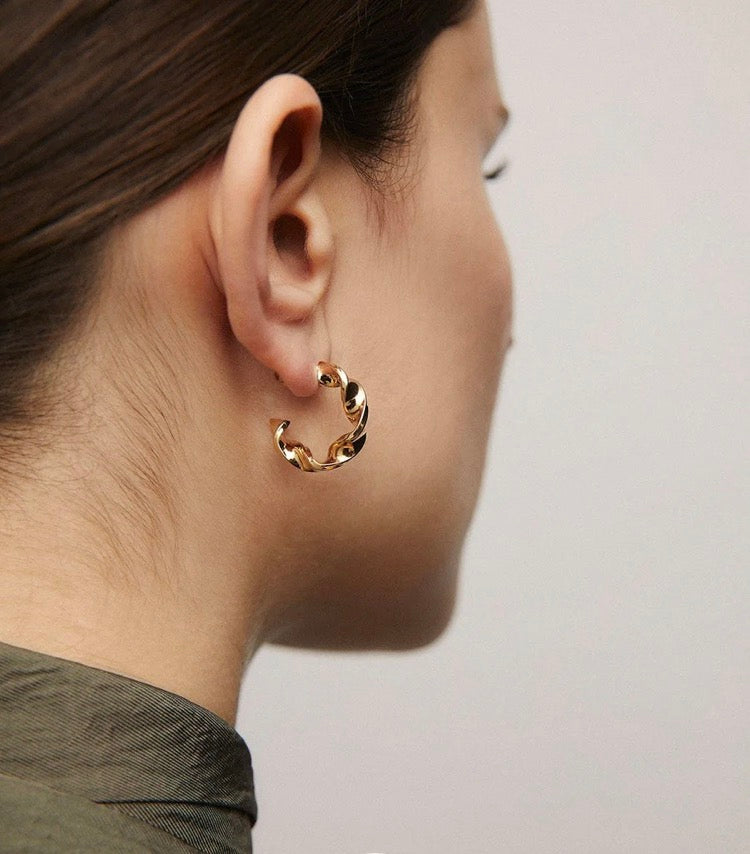 Aretes Aros Entorchados HO