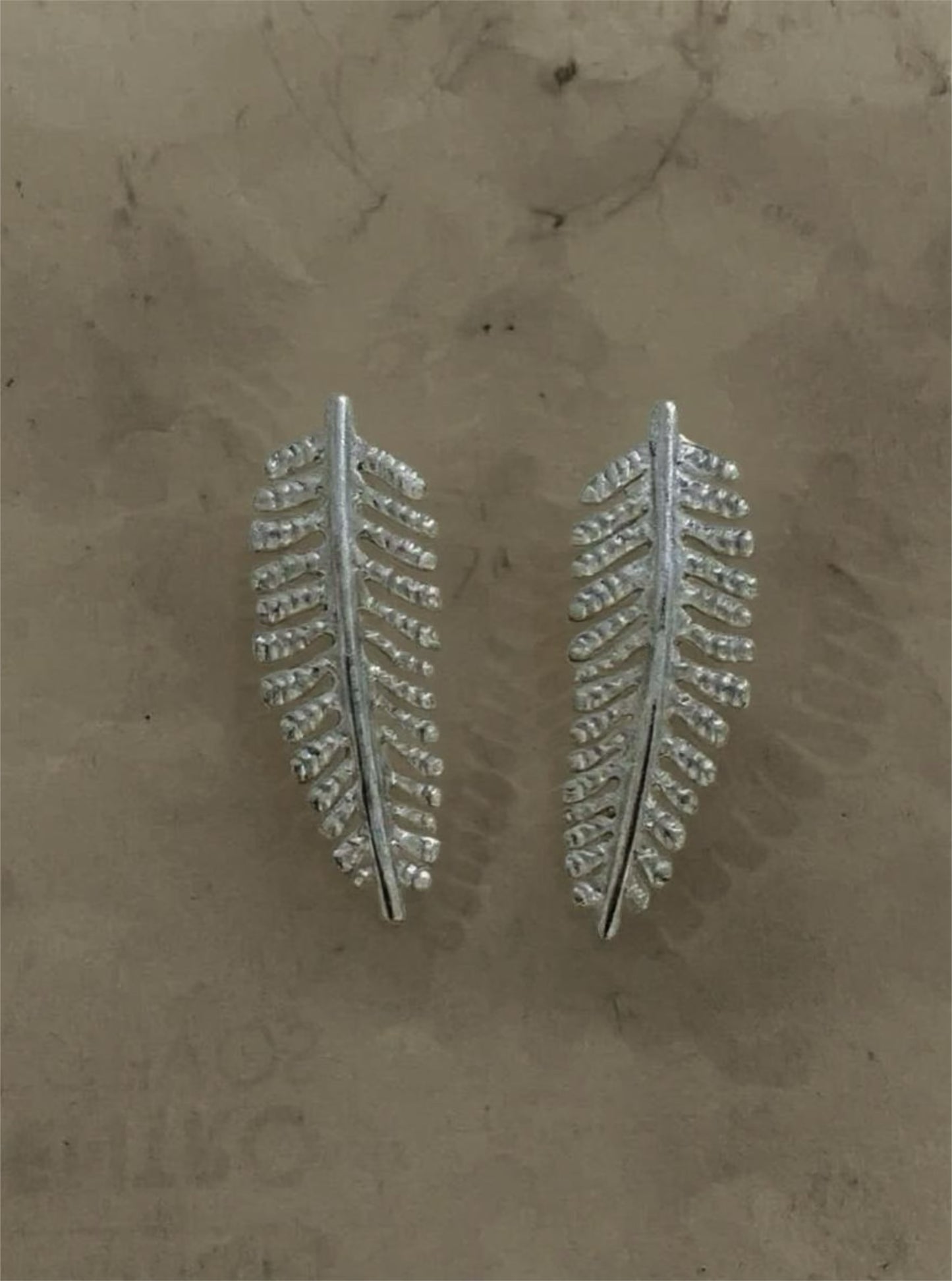 Aretes Helecho